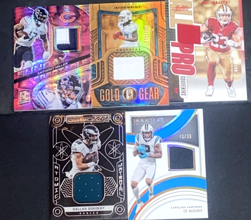 Huge NFL/MLB PANINI COLLECTION AUTO PATCH MEMORABILIA Rookies PRIZM 30 CARD LOT - Picture 9 of 11