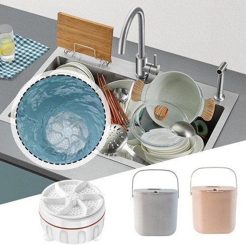 1x Mini Dishwasher Portable Countertop Dishwasher Kitchen Deep Cleaner I6F5 - Picture 2 of 11