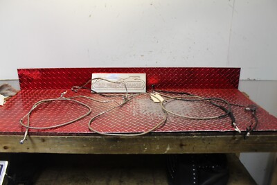 2013 HARLEY ELECTRA GLIDE CVO FRONT & REAR ABS BRAKE LINES W CLUTCH LINE SG42