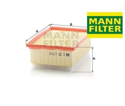 C251172 Air Filter (MANN)