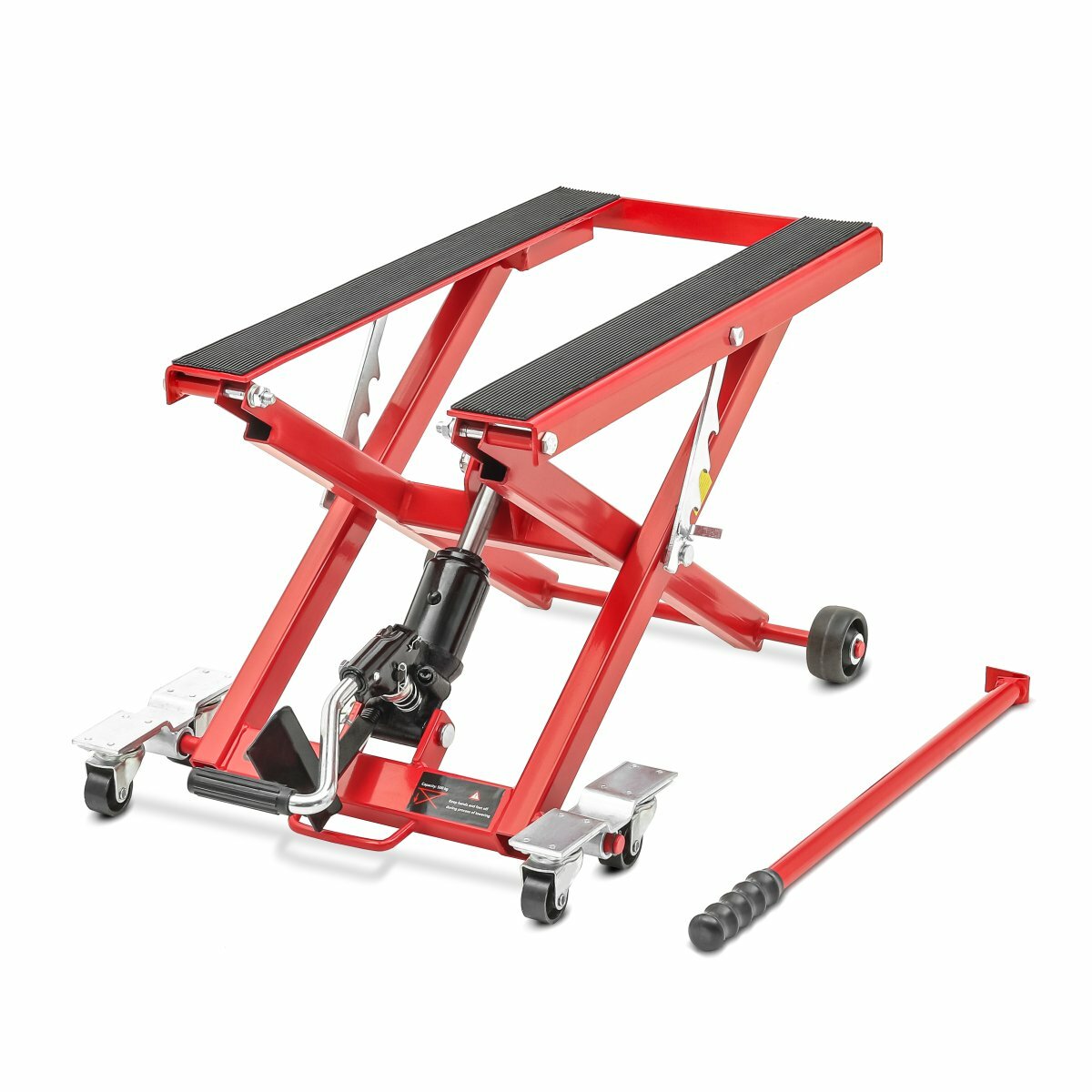 Motorrad Hebebühne Scherenheber Hydraulik-Lift ConStands XL Schwarz