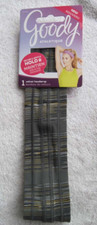 1 Goody Athletique Soft Gentle Hold Wide Velvet Fabric Ouchless Head Wrap Band