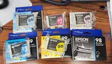Lot of 10 Epson 99 ink cartridges genuine