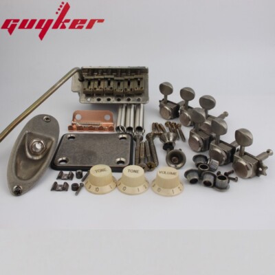 1Set GUYKER Vintage Type Tremolo System Bridge Rust Color For ST Electric Guitar