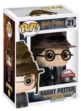 Funko Pop Harry Potter Sorting Hat w/ Protector (SPECIAL EDITION) (BLUE LABEL)