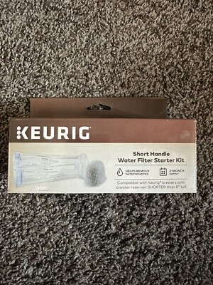 Keurig 370674 Short Handle Water Filter Starter Kit - Clear | eBay