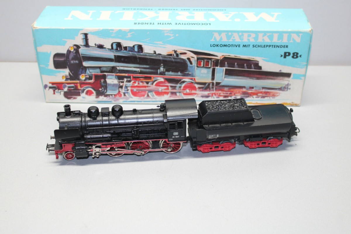 Märklin 3098 Steam Locomotive Series 38 1807 DB Gauge H0 OVP