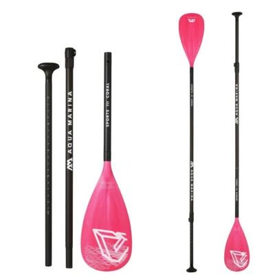 Aqua Marina SPORTS III Coral Adjustable Alu Paddel Paddle 175-220cm 3-teilig