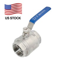 Ball Valve 2" 2 inch in female NPT Thread Full Port Stainless Steel SS 316 oil