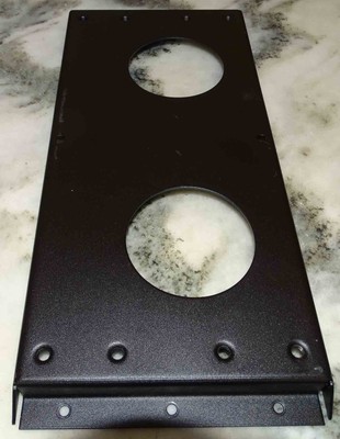 Ikea Effektiv Plate Connector Black Ebay