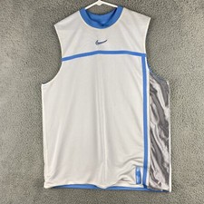 Nike Men's Team Jersey Basketball Sleeveless Tank Shirt Reversible Blue /49-6