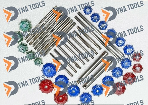 53x VALVE SEAT CUTTER TOOL KIT CARBIDE TIPPED LS1,LS2,KOHLER,CUMMINS V8,V6 HEADS - Picture 5 of 12