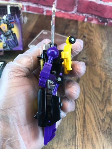 RARE Used - HASBRO BRADLEY 1985 G1 TRANSFORMERS DECEPTICON INSECTICON SHRAPNEL - Picture 12 of 20