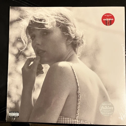 TAYLOR SWIFT ‎FOLKLORE RED VINYL USA EXCLUSIVE LIMITED EDITION 2LP NEW SEALED