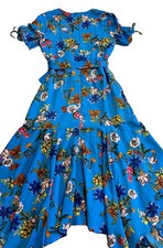 Calvin Klein Dress size 4 Floral print Multicolored  100% Polyester