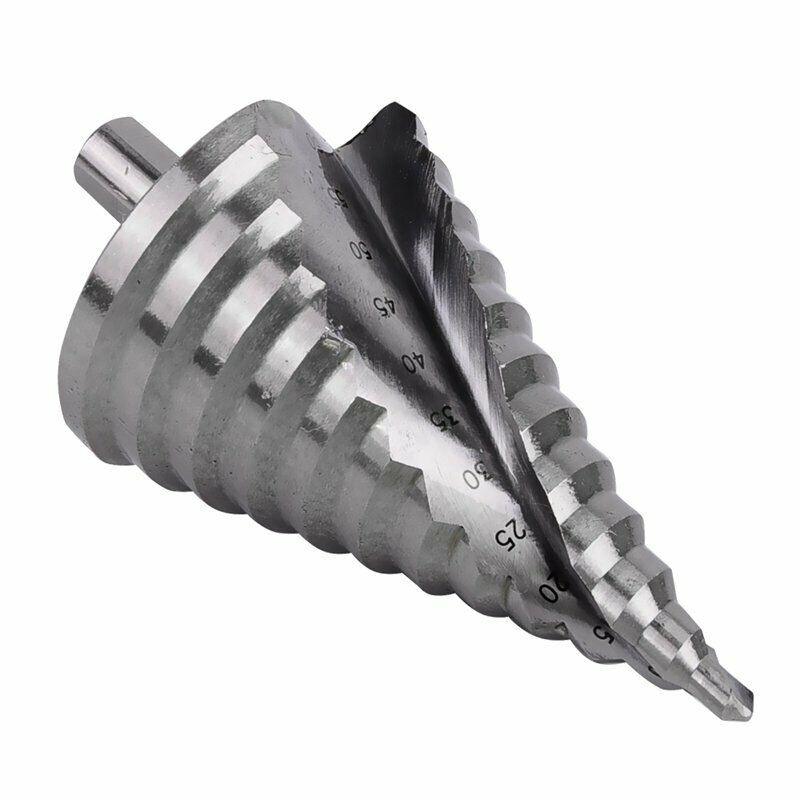 Produktbild von HSS Titan Stufenbohrer 10–45 Mm – Spiral-Schälfräser Kegel Senker – Profiware!