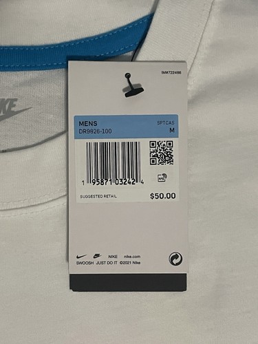 NWT Nike NSW Max 90 Spring Break T-Shirt DR9826-100 Men Size Medium RARE Rainbow - Picture 5 of 5