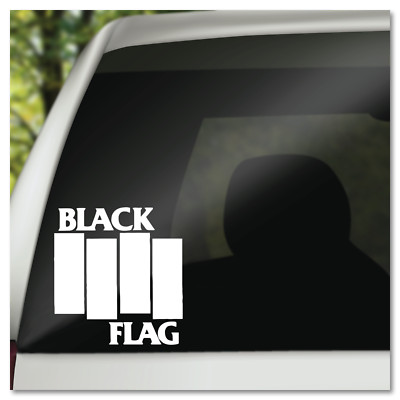 6'' Black Flag Music Vinyl Decal Sticker