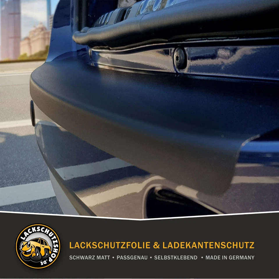 Lackschutzfolie für VW Touareg III 3 CR7 - Ladekantenschutz-Folie SCHWARZ MATT - Bild 3 von 4