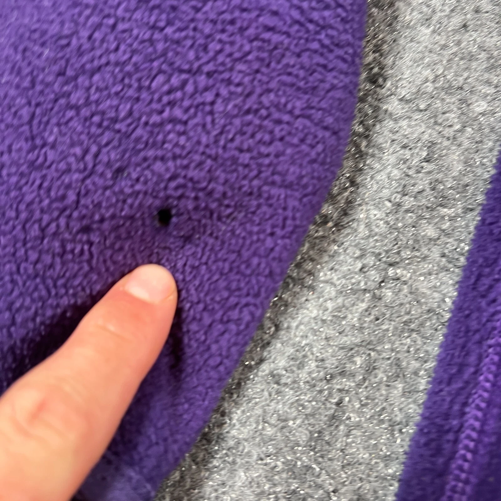 patagonia vintage fleece deep pile full zip 90s jacket