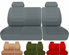 Fits 1988-1994 Chevy Ck 1500 4060 Front Bench Seat Covers W Headrests