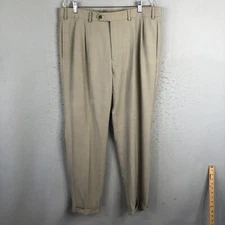 Lauren Ralph Lauren Pants Mens 36x32 Tan Work Career Office Classic Professional
