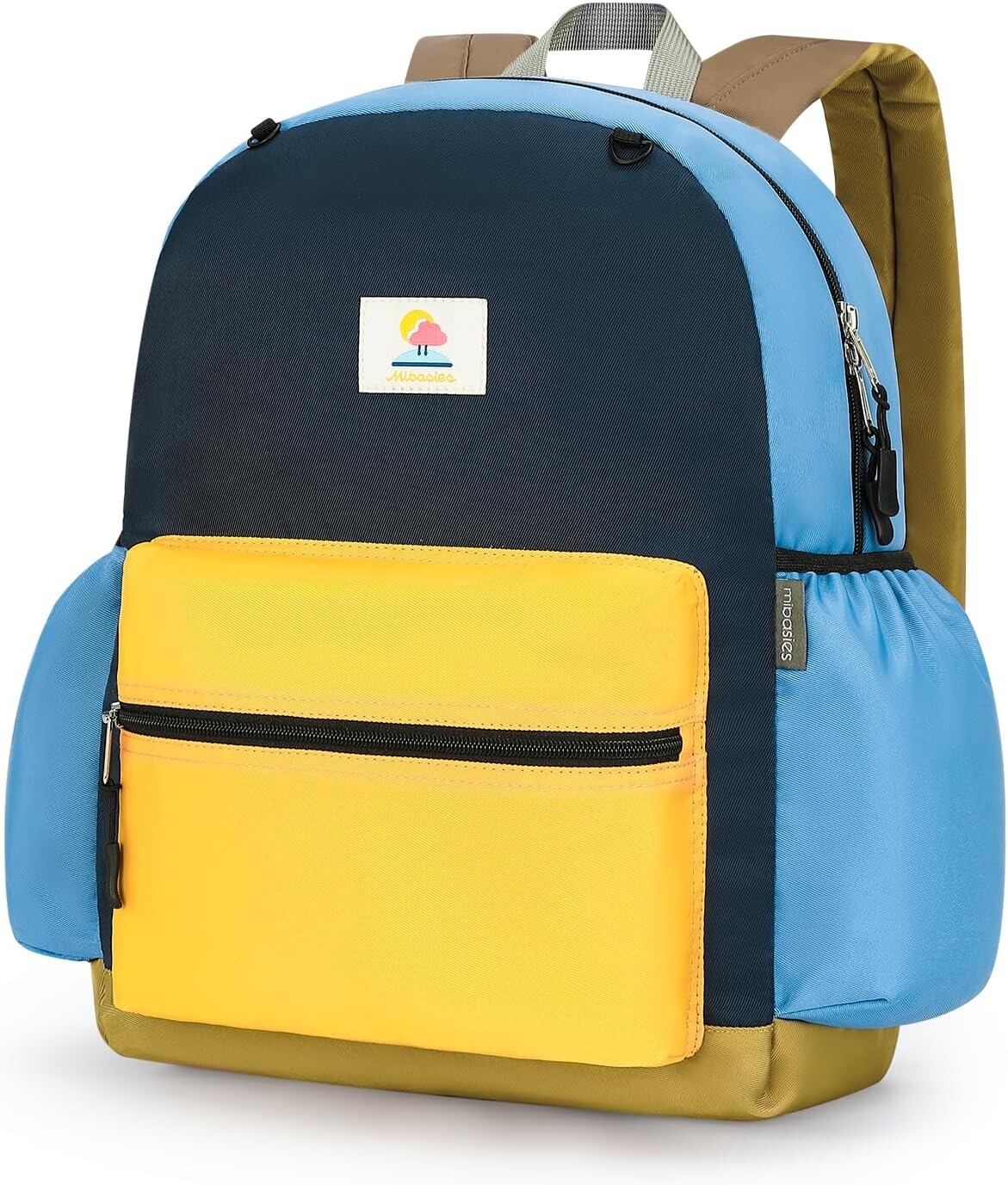 mibasies Kids Backpack for Boys 4-6 &ndash; Lightweight School Bag, Durable & Stylish
