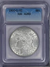 1900-O/CC Morgan Silver Dollar $1 ICG AU53