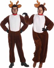 Plush Reindeer Adult Costume