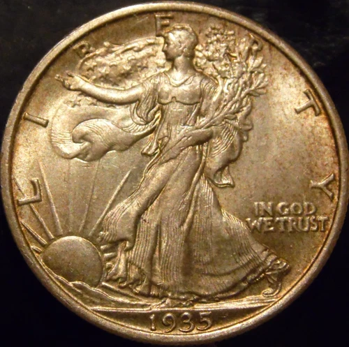 1935-P Walking Liberty Half Dollar Choice/Gem BU Uncirculated