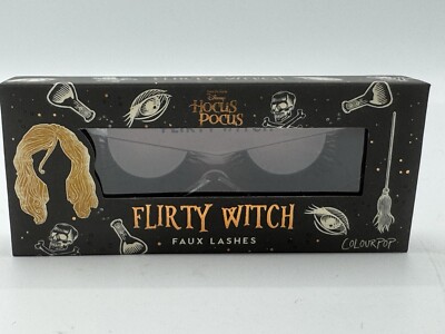 Colourpop Hocus Pocus Flirty Witch Faux Lashes Disney Collaboration Brandneu