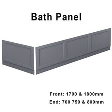 Traditional Bathroom Shower Bathtub Front Side End Bath Panel 18mm MDF Panel