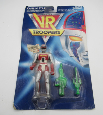 VR TROOPERS - Kaitlin Star - MOC 1994 Kenner Saban's Factory Sealed
