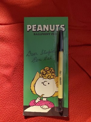 SDCC 2025 Comic Con Peanuts Snoopy 75 Years Dear Stupid Pen Pal Ballpoint Pen
