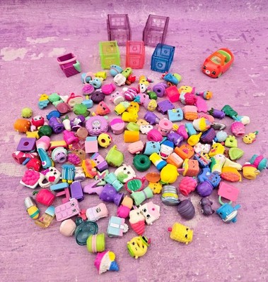 Shopkins Large Lot Random Assorted Mixed Toys Containers Cutie Car Orange Rush