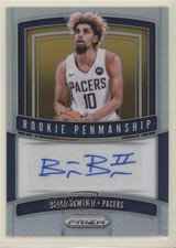 2019-20 Panini Prizm Rookie Penmanship Silver Brian Bowen II #RP-BBW Auto 03fh