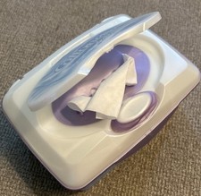 Cottonelle Fresh Moist Wipes Refillable Pop-Up Tub Hard Shell Container Empty