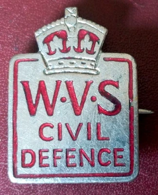 ROYAUME-UNI WOMEN'S VOLUNTARY SERVICE FOR CIVIL DEFENCE WVS WWII - Photo 1/2