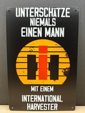 C25-26 IHC International Harvester CASE Blechschild Traktor Oldtimer Trecker