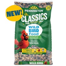 Pennington 40 lb Wild Bird Feed, Nutrient-Rich Sunflower Blend