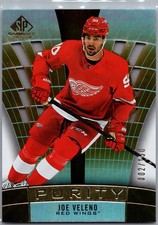 2021 Upper Deck SP Game Used Purity Rookies Gold /150 Joe Veleno #P-89 Rookie RC