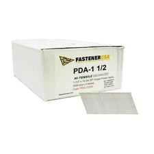 1-1/2" ANGLE FINISH NAILS 16GA GALV 10,000ct | PDA-112P4