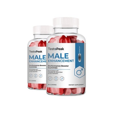 Testo Peak - Testo Peak Mens Gummies (2 pack)