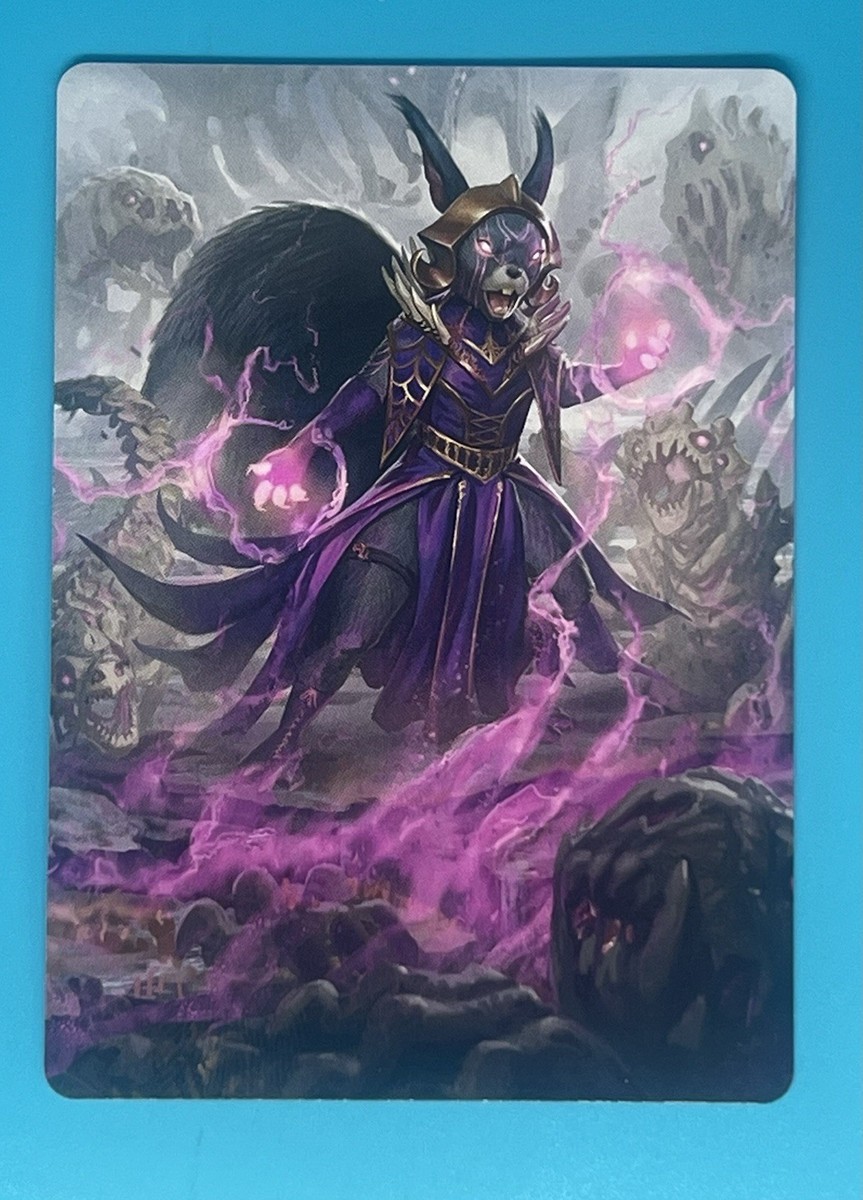 Mtg Liliana of the Dark Realms Art Card Art Series: Bloomburrow