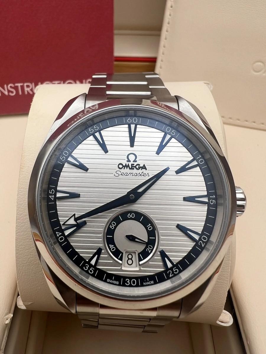 Omega Seamaster Aqua Terra 41mm Silver Dial Box Papers 220.10
