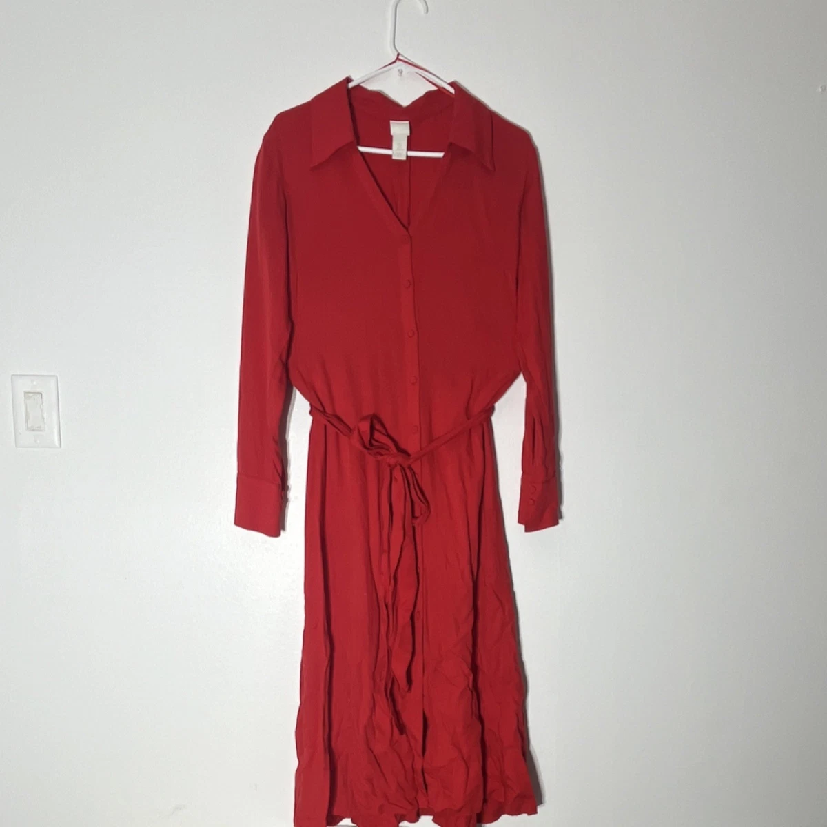 H&M Red Dresses for Women for sale | eBay