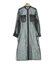 MACPHEE Shirt Dresses Black 36(Approx. M) 2200549021032