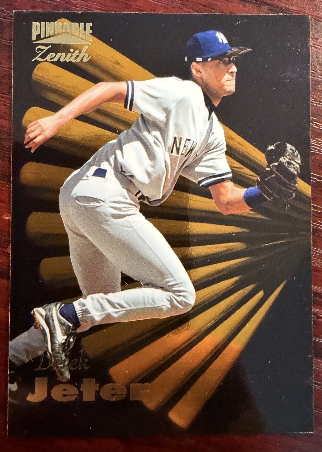 1995 Pinnacle Zenith Edition - Rookie Derek Jeter #134 EX-NM