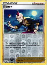 Sidney 241/264 Uncommon Fusion Strike Pokemon Reverse Holo Near Mint