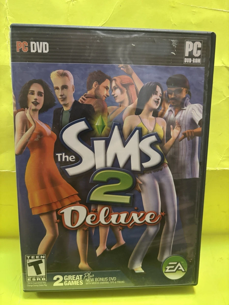 Jeu PC LES SIMS 2 : DOUBLE DELUXE - Neuf Scellé (Version 2008)